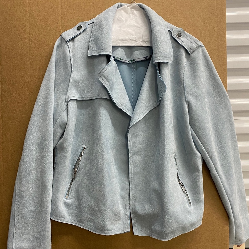 Philosophy suede jacket
